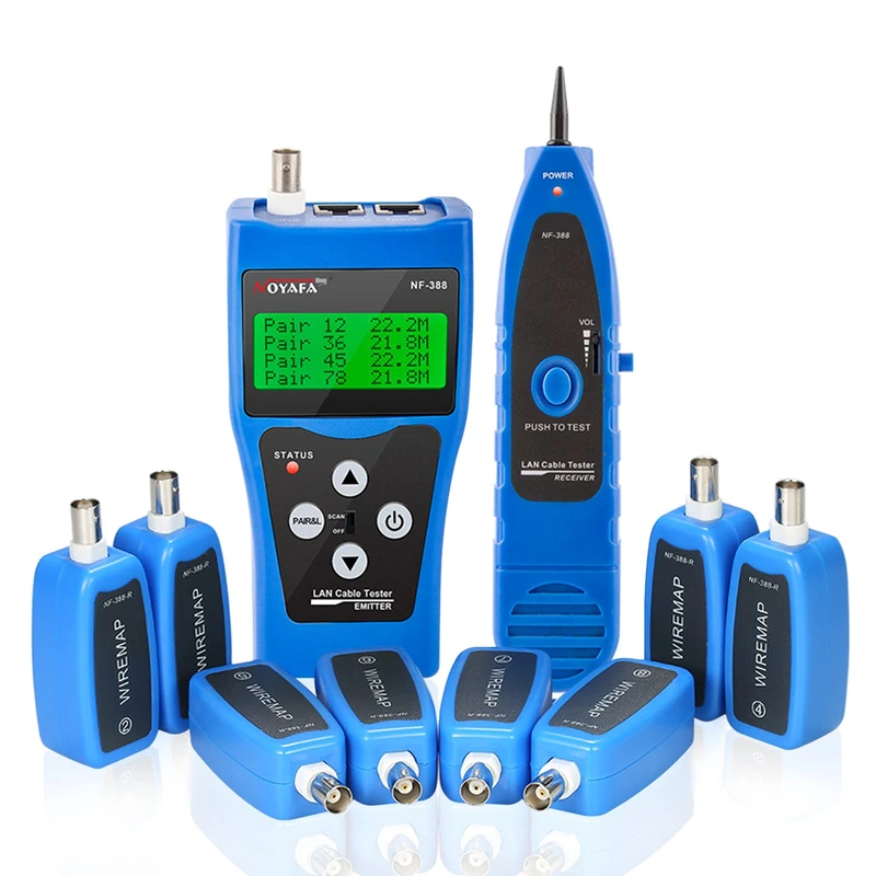 Noyafa NF-388-B Multipurpose Network Cable Tester Tracker Tracer Test Ethernet