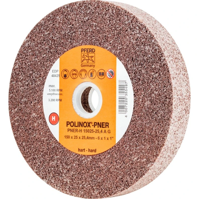 PFERD Polinox PNER-H 44691061 Wheel 15025-25.4 A Coarse
