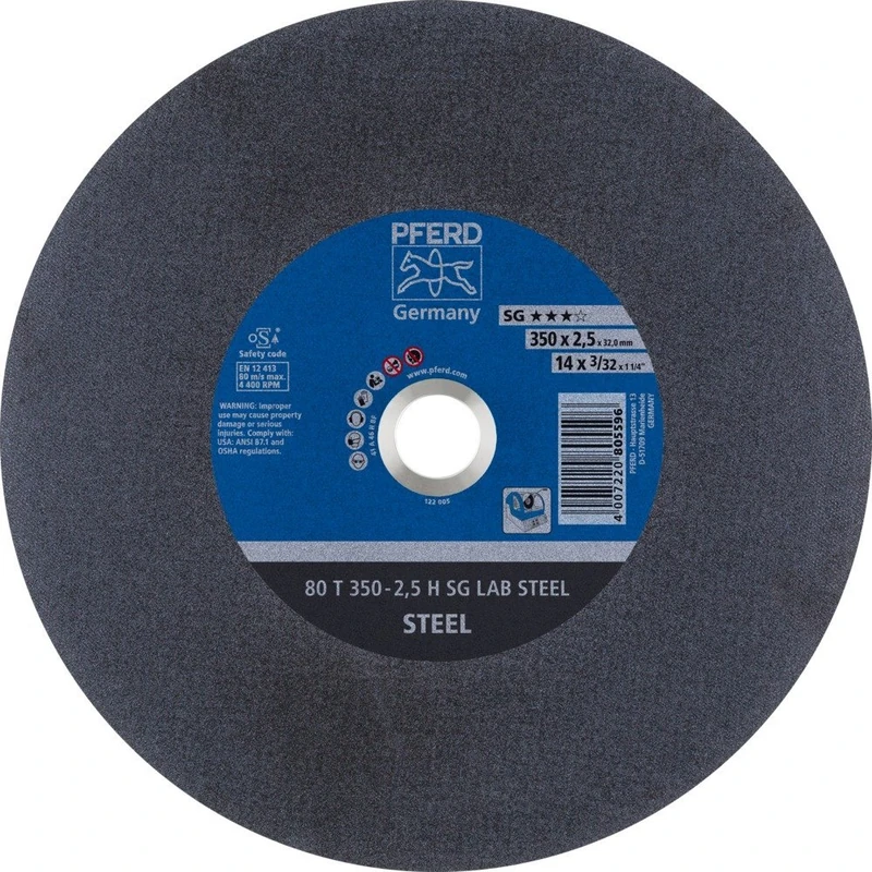 Pferd 66300130 Cutting Discs 80 T350-2.5 A46H Performance Line LAB 32.0 - Image 1