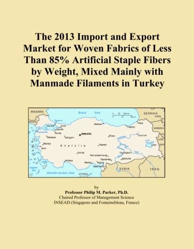 The 2013 Import and Export Market for Woven Fabrics of Less Than 85% Artificial Staple Fibers by Weight, Mixed Mainly with Manmade Filaments in Turkey
