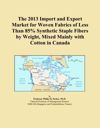 The 2013 Import and Export Market for Woven Fabrics of Less Than 85% Synthetic Staple Fibers by Weight, Mixed Mainly with Cotton in Canada