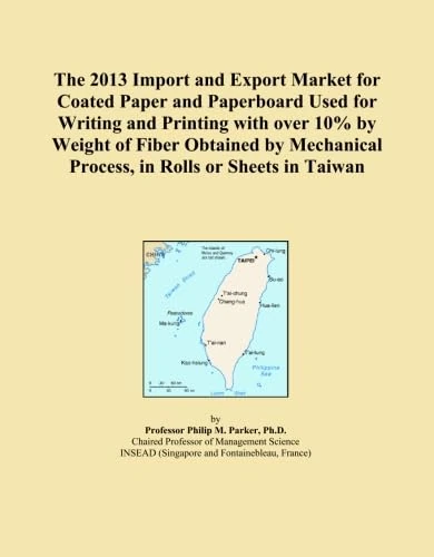 The 2013 Import and Export Market for Coated Paper and Paperboard Used for Writing and Printing with over 10% by Weight of Fiber Obtained by Mechanical Process, in Rolls or Sheets in Taiwan