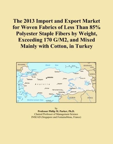The 2013 Import and Export Market for Woven Fabrics of Less Than 85% Polyester Staple Fibers by Weight, Exceeding 170 G/M2, and Mixed Mainly with Cotton, in Turkey