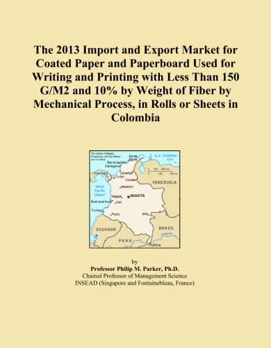The 2013 Import and Export Market for Coated Paper and Paperboard Used for Writing and Printing with Less Than 150 G/M2 and 10% by Weight of Fiber by Mechanical Process, in Rolls or Sheets in Colombia