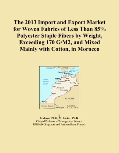 The 2013 Import and Export Market for Woven Fabrics of Less Than 85% Polyester Staple Fibers by Weight, Exceeding 170 G/M2, and Mixed Mainly with Cotton, in Morocco