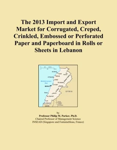 The 2013 Import and Export Market for Corrugated, Creped, Crinkled, Embossed or Perforated Paper and Paperboard in Rolls or Sheets in Lebanon