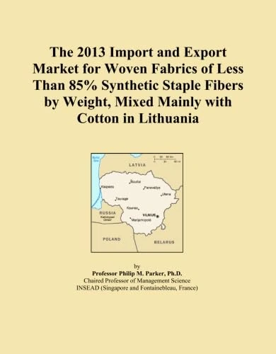 The 2013 Import and Export Market for Woven Fabrics of Less Than 85% Synthetic Staple Fibers by Weight, Mixed Mainly with Cotton in Lithuania