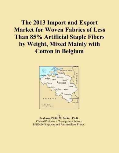 The 2013 Import and Export Market for Woven Fabrics of Less Than 85% Artificial Staple Fibers by Weight, Mixed Mainly with Cotton in Belgium