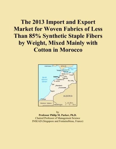 The 2013 Import and Export Market for Woven Fabrics of Less Than 85% Synthetic Staple Fibers by Weight, Mixed Mainly with Cotton in Morocco