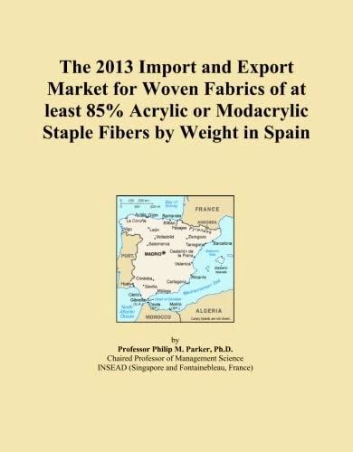 The 2013 Import and Export Market for Woven Fabrics of at least 85% Acrylic or Modacrylic Staple Fibers by Weight in Spain