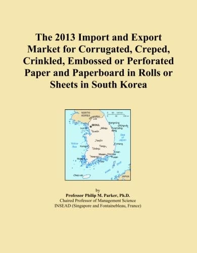 The 2013 Import and Export Market for Corrugated, Creped, Crinkled, Embossed or Perforated Paper and Paperboard in Rolls or Sheets in South Korea