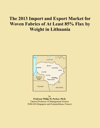 The 2013 Import and Export Market for Woven Fabrics of At Least 85% Flax by Weight in Lithuania