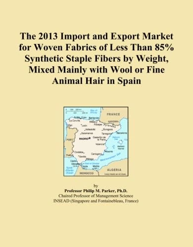 The 2013 Import and Export Market for Woven Fabrics of Less Than 85% Synthetic Staple Fibers by Weight, Mixed Mainly with Wool or Fine Animal Hair in Spain