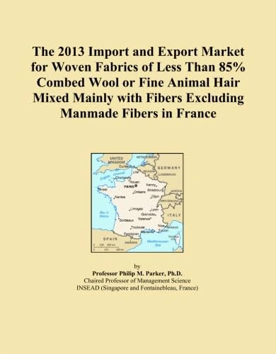 The 2013 Import and Export Market for Woven Fabrics of Less Than 85% Combed Wool or Fine Animal Hair Mixed Mainly with Fibers Excluding Manmade Fibers in France