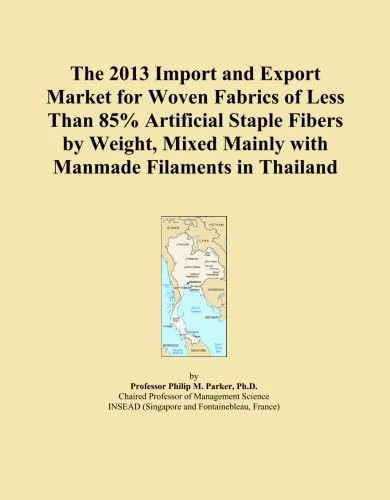The 2013 Import and Export Market for Woven Fabrics of Less Than 85% Artificial Staple Fibers by Weight, Mixed Mainly with Manmade Filaments in Thailand