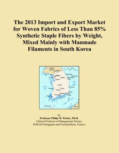 The 2013 Import and Export Market for Woven Fabrics of Less Than 85% Synthetic Staple Fibers by Weight, Mixed Mainly with Manmade Filaments in South Korea