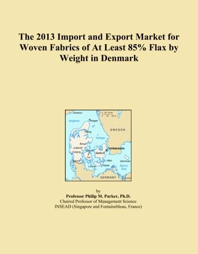 The 2013 Import and Export Market for Woven Fabrics of At Least 85% Flax by Weight in Denmark