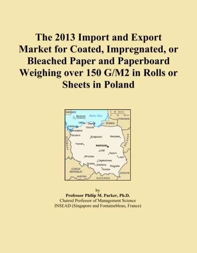 The 2013 Import and Export Market for Coated, Impregnated, or Bleached Paper and Paperboard Weighing over 150 G/M2 in Rolls or Sheets in Poland