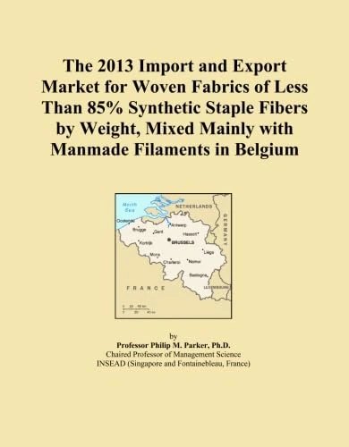 The 2013 Import and Export Market for Woven Fabrics of Less Than 85% Synthetic Staple Fibers by Weight, Mixed Mainly with Manmade Filaments in Belgium