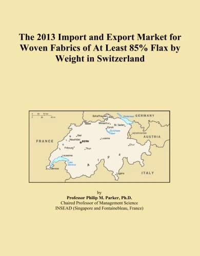 The 2013 Import and Export Market for Woven Fabrics of At Least 85% Flax by Weight in Switzerland