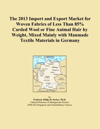 The 2013 Import and Export Market for Woven Fabrics of Less Than 85% Carded Wool or Fine Animal Hair by Weight, Mixed Mainly with Manmade Textile Materials in Germany