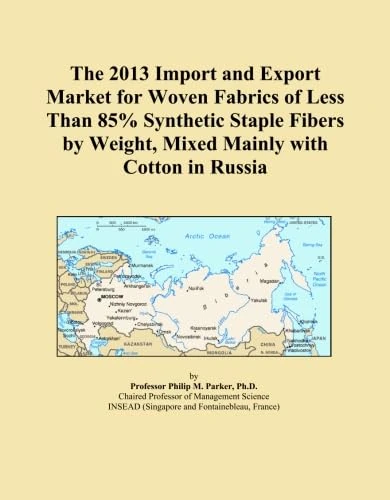 The 2013 Import and Export Market for Woven Fabrics of Less Than 85% Synthetic Staple Fibers by Weight, Mixed Mainly with Cotton in Russia