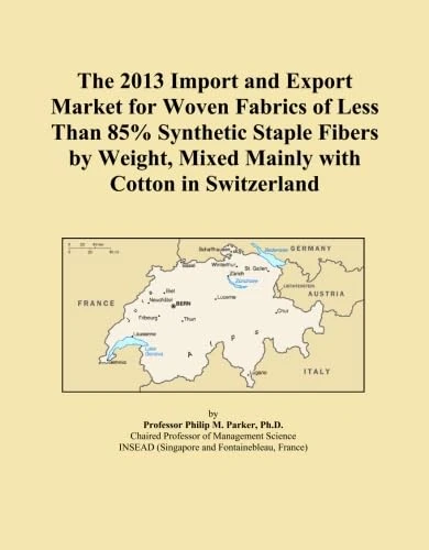 The 2013 Import and Export Market for Woven Fabrics of Less Than 85% Synthetic Staple Fibers by Weight, Mixed Mainly with Cotton in Switzerland