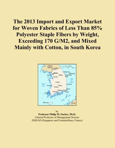 The 2013 Import and Export Market for Woven Fabrics of Less Than 85% Polyester Staple Fibers by Weight, Exceeding 170 G/M2, and Mixed Mainly with Cotton, in South Korea