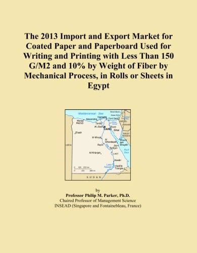 The 2013 Import and Export Market for Coated Paper and Paperboard Used for Writing and Printing with Less Than 150 G/M2 and 10% by Weight of Fiber by Mechanical Process, in Rolls or Sheets in Egypt