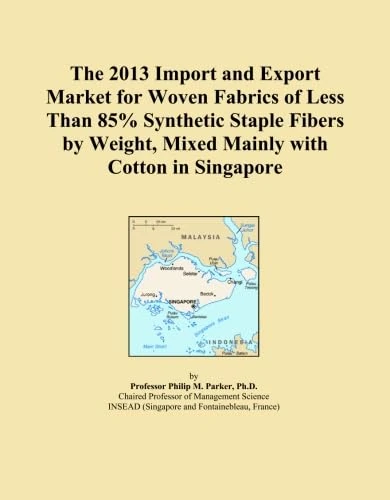 The 2013 Import and Export Market for Woven Fabrics of Less Than 85% Synthetic Staple Fibers by Weight, Mixed Mainly with Cotton in Singapore