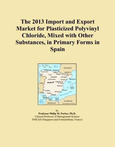 The 2013 Import and Export Market for Plasticized Polyvinyl Chloride, Mixed with Other Substances, in Primary Forms in Spain
