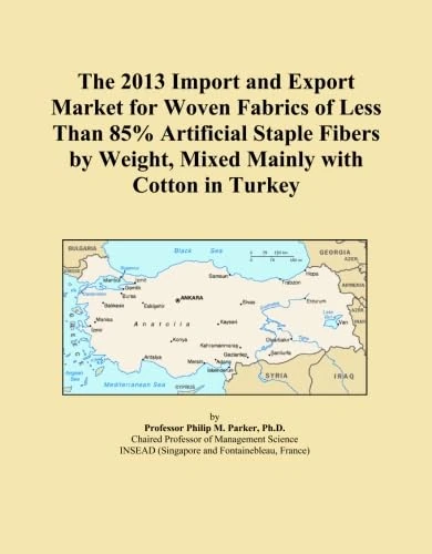The 2013 Import and Export Market for Woven Fabrics of Less Than 85% Artificial Staple Fibers by Weight, Mixed Mainly with Cotton in Turkey
