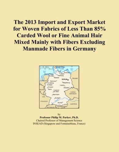 The 2013 Import and Export Market for Woven Fabrics of Less Than 85% Carded Wool or Fine Animal Hair Mixed Mainly with Fibers Excluding Manmade Fibers in Germany