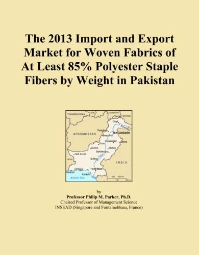 The 2013 Import and Export Market for Woven Fabrics of At Least 85% Polyester Staple Fibers by Weight in Pakistan