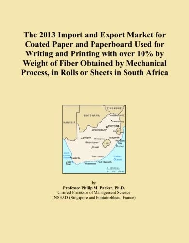The 2013 Import and Export Market for Coated Paper and Paperboard Used for Writing and Printing with over 10% by Weight of Fiber Obtained by Mechanical Process, in Rolls or Sheets in South Africa