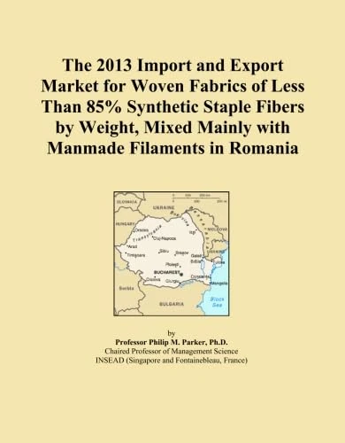 The 2013 Import and Export Market for Woven Fabrics of Less Than 85% Synthetic Staple Fibers by Weight, Mixed Mainly with Manmade Filaments in Romania