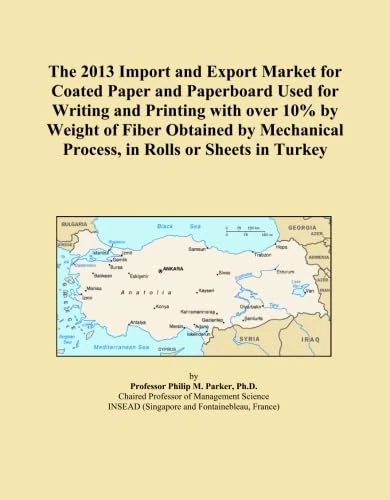 The 2013 Import and Export Market for Coated Paper and Paperboard Used for Writing and Printing with over 10% by Weight of Fiber Obtained by Mechanical Process, in Rolls or Sheets in Turkey