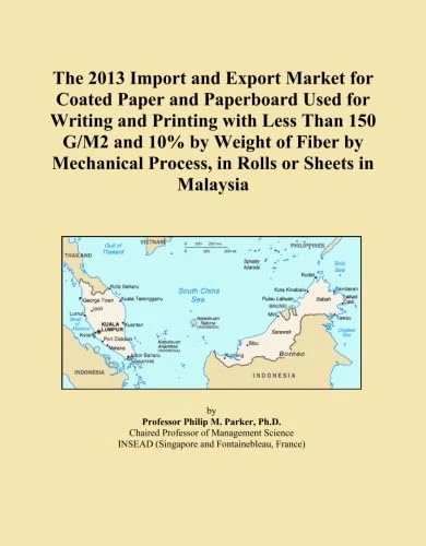 The 2013 Import and Export Market for Coated Paper and Paperboard Used for Writing and Printing with Less Than 150 G/M2 and 10% by Weight of Fiber by Mechanical Process, in Rolls or Sheets in Malaysia