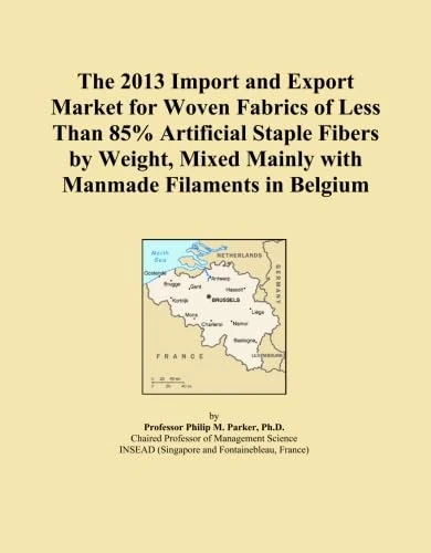 The 2013 Import and Export Market for Woven Fabrics of Less Than 85% Artificial Staple Fibers by Weight, Mixed Mainly with Manmade Filaments in Belgium
