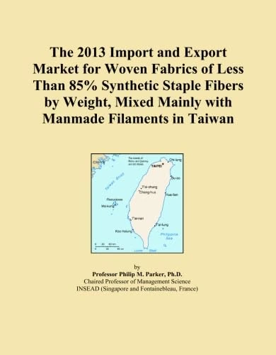 The 2013 Import and Export Market for Woven Fabrics of Less Than 85% Synthetic Staple Fibers by Weight, Mixed Mainly with Manmade Filaments in Taiwan
