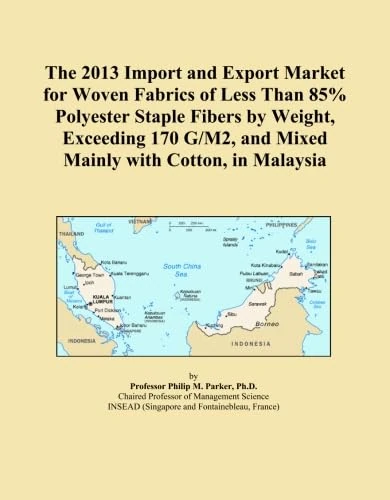 The 2013 Import and Export Market for Woven Fabrics of Less Than 85% Polyester Staple Fibers by Weight, Exceeding 170 G/M2, and Mixed Mainly with Cotton, in Malaysia