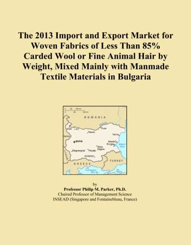 The 2013 Import and Export Market for Woven Fabrics of Less Than 85% Carded Wool or Fine Animal Hair by Weight, Mixed Mainly with Manmade Textile Materials in Bulgaria