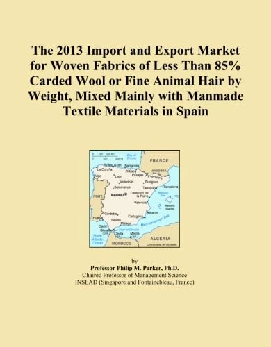 The 2013 Import and Export Market for Woven Fabrics of Less Than 85% Carded Wool or Fine Animal Hair by Weight, Mixed Mainly with Manmade Textile Materials in Spain