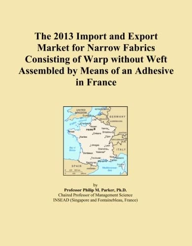 The 2013 Import and Export Market for Narrow Fabrics Consisting of Warp without Weft Assembled by Means of an Adhesive in France