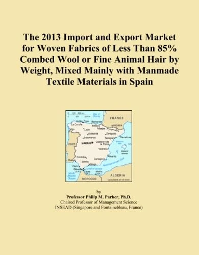 The 2013 Import and Export Market for Woven Fabrics of Less Than 85% Combed Wool or Fine Animal Hair by Weight, Mixed Mainly with Manmade Textile Materials in Spain