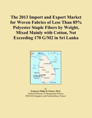 The 2013 Import and Export Market for Woven Fabrics of Less Than 85% Polyester Staple Fibers by Weight, Mixed Mainly with Cotton, Not Exceeding 170 G/M2 in Sri Lanka