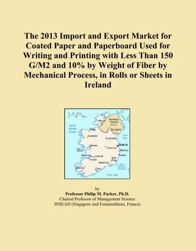 The 2013 Import and Export Market for Coated Paper and Paperboard Used for Writing and Printing with Less Than 150 G/M2 and 10% by Weight of Fiber by Mechanical Process, in Rolls or Sheets in Ireland