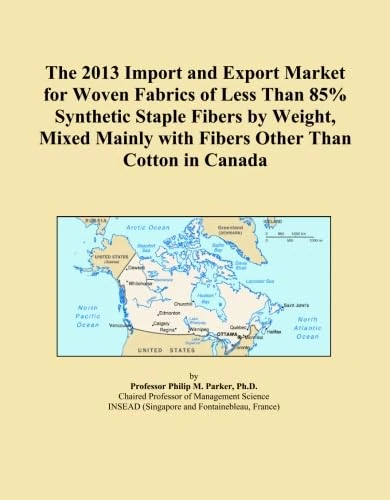 The 2013 Import and Export Market for Woven Fabrics of Less Than 85% Synthetic Staple Fibers by Weight, Mixed Mainly with Fibers Other Than Cotton in Canada