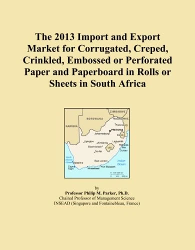 The 2013 Import and Export Market for Corrugated, Creped, Crinkled, Embossed or Perforated Paper and Paperboard in Rolls or Sheets in South Africa