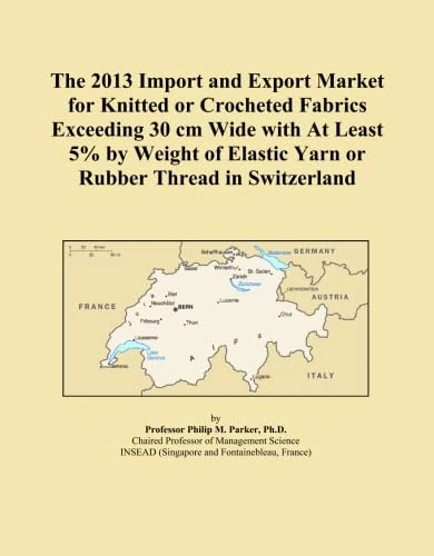 The 2013 Import and Export Market for Knitted or Crocheted Fabrics Exceeding 30 cm Wide with At Least 5% by Weight of Elastic Yarn or Rubber Thread in Switzerland